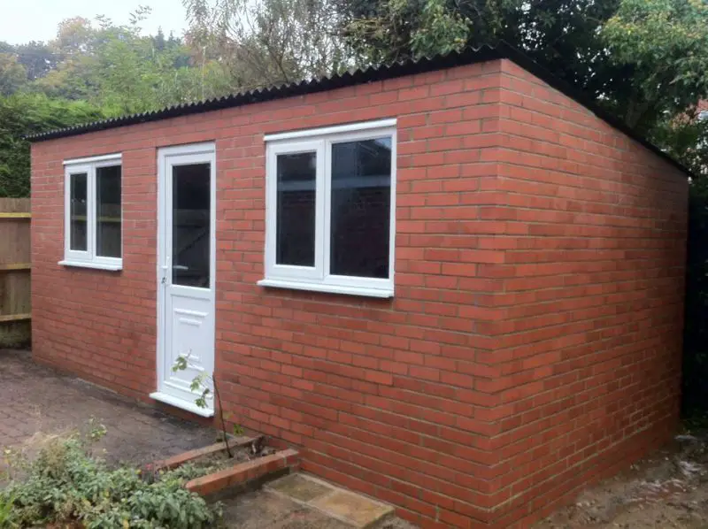brick outbuilding cost